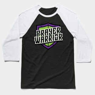 Prayer Warrior Baseball T-Shirt